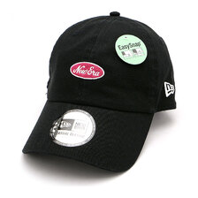 NEW ERA カジュアルクラシック Oval Logo ブラック &times; スノーホワイト ストロベリー 13515778画像