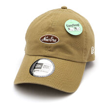 NEW ERA カジュアルクラシック Oval Logo カーキ &times; スノーホワイト ブラウン 13515775画像