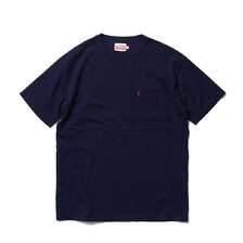 BIG JOHN MTS03M (IND) ORIGINAL INDIGO POCKET Tee画像