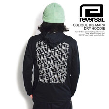 reversal OBLIQUE BIG MARK DRY HOODIE RV23SS202画像