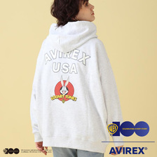 AVIREX LOONEY TUNES COLLECTION PULL OVER PARKA画像