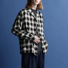 Schott OMBRE PLAID L/S SHIRT画像