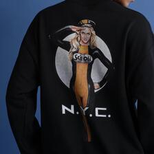 Schott CREW SWEAT "PIN-UP"画像