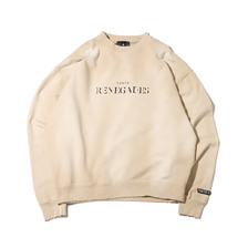 TOKYO 23 FADING DAMAGE CREW SWEAT T23-23-004画像