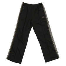 NEEDLES &times; BARNEYS NEWYORK Track Pant Poly Smooth BLACK画像