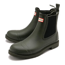 HUNTER COMMANDO CHELSEA BOOT DARK OLIVE MFS9016RMA-DOV画像