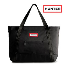 HUNTER NYLON LARGE TOPCLIP TOTE BLACK UBS1202KBM-BLK画像