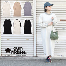 gym master 8.0oz リップルボーダーワンピース G933626画像