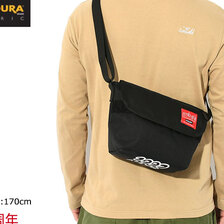 Manhattan Portage &times; Only NY NYC Print Casual Extra Small Messenger Bag Black/Red MP1603ONLYNYC画像