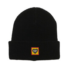 HUMAN MADE WAFFLE BEANIE BLACK画像