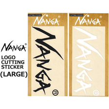 NANGA LOGO CUTTING STICKER LARGE NA2254-3G517画像