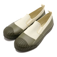 MoonStar FINE VULCANIZED ALW SLIP-ON IVORYGREEN 54322581画像