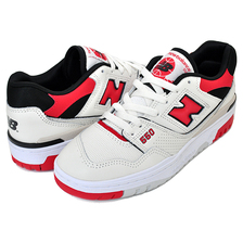 new balance BB550VTB Sea Salt/True Red画像
