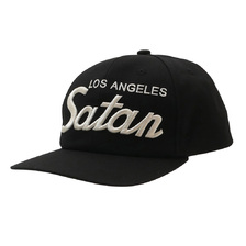 SAINT MICHAEL SATAN CAP BLACK画像