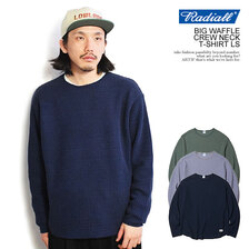 RADIALL BIG WAFFLE - CREW NECK T-SHIRT L/S RAD-23SS-CUT002画像
