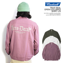 RADIALL TRUE DEAL - OPEN COLLARED SHIRT L/S RAD-23SS-SH002画像