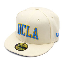 NEW ERA 59FIFTY UCLA アーチロゴ ワインコルク &times; マリンブルー メリットゴールド 13529469画像