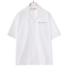 MARNI COTTON POPLIN BOWLING SHIRT CUMU0213P0画像