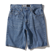 Levi's SILVERTAB LOOSE FIT SHORTS PANTS MEDIUM INDIGO STONEWASH A36670000画像