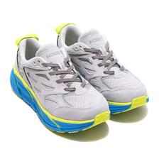 HOKA ONE ONE CLIFTON L SUEDE LUNAR ROCK / DIVA BLUE 1122571-LRDB画像