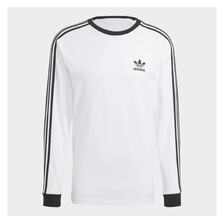 adidas 3 Stripes L/S Tee Originals WHITE IA4879画像
