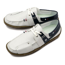 conqueror ROOTS WHITE/NAVY画像