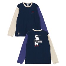 CHUMS Booby Logo L/S T-Shirt CH01-2275画像