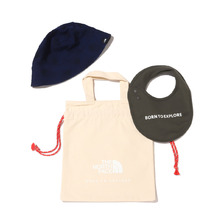 THE NORTH FACE BABY HAT & BIB SET NNB02211画像