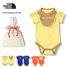 THE NORTH FACE B S/S Rompers & 2P Bib NTB12354画像