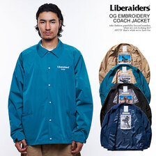 Liberaiders OG EMBROIDERY COACH JACKET 760082301画像
