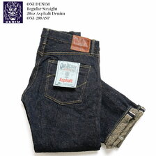 ONI DENIM Regular Straight 20oz Asphalt Denim ONI-288ASP画像