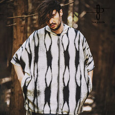 NO ID. BLACK ストレッチフードドルマンBIG-ZIP SH 452006-445S画像