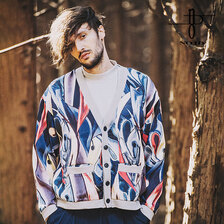 NO ID. 総柄V/N-CD 852006-423T画像