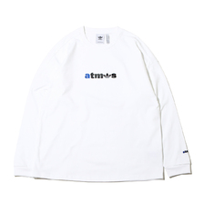 adidas atmos LOGO L/S TEE atmos BLUE IB1017-1画像