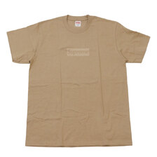 Supreme 23SS Tonal Box Logo Tee KHAKI画像