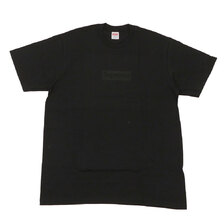 Supreme 23SS Tonal Box Logo Tee BLACK画像