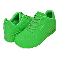 SKECHERS UNO STAND ON AIR GREEN 73690-GRN画像