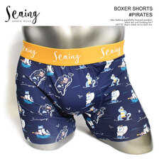 Seaing BOXER SHORTS #PIRATES S5002画像