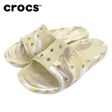 crocs CLASSIC CROCS MARBLED SLIDE 206879-2Y3画像