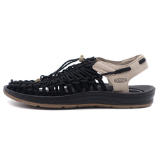 KEEN UNEEK BLACK/PLAZA TAUPE 1027437画像