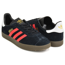 adidas GAZELLE CBLACK / RED / FTWWHT HQ6386画像