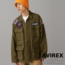 AVIREX COTTON RIP STOP BDU JACKET VX-31画像