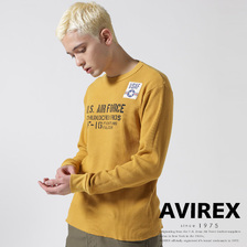 AVIREX WAFFLE L/S T-SHIRT SB F-10画像