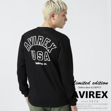 AVIREX LONG SLEEVE T-SHIRT AVIREX USA画像