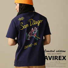 AVIREX WEST COAST T-SHIRT PIN UP & COCKTAIL画像
