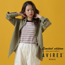 AVIREX DOUBLE GAUZE WESTERN SHIRT画像