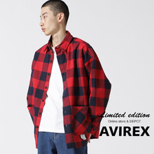AVIREX BROCK CHECK SHIRT画像