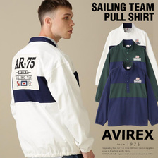 AVIREX SAILING TEAM PULL SHIRT画像