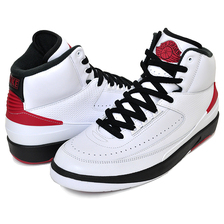 NIKE AIR JORDAN 2 RETRO CHICAGO white/varsity red-black DX2454-106画像