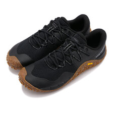 MERRELL TRAIL GLOVE 7 BLACK/GUM J067708画像